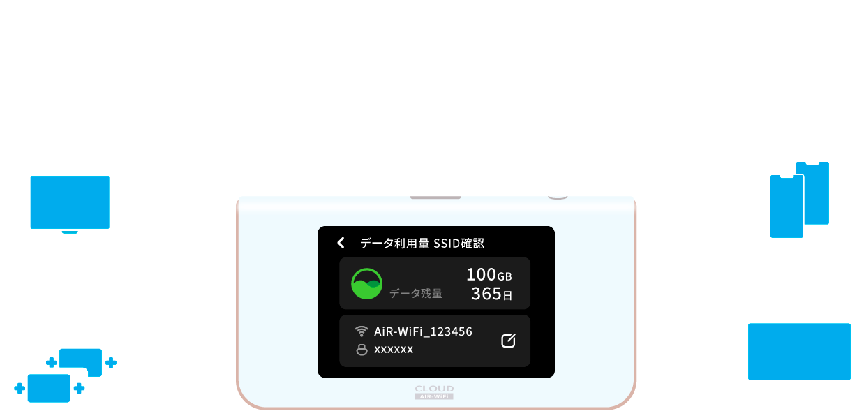買い切り型 Wi-Fiルーター！簡単すぐ使える イージーWi-Fi